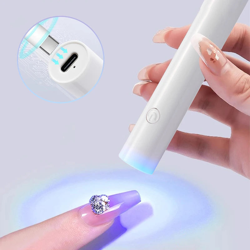 Crystal Handheld Nail Curer